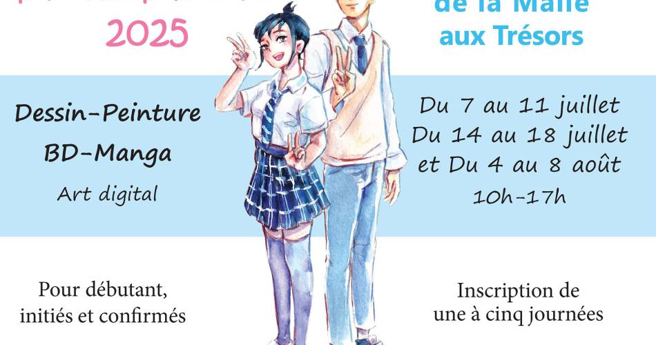 Stage d'été des Ateliers de la Malle aux Trésors@©Les Ateliers de la Malle aux Trésors