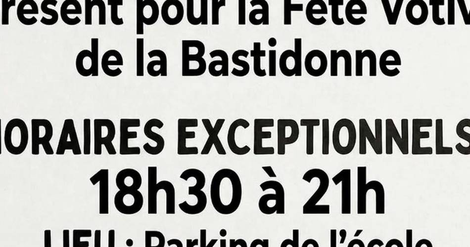 Fête Votive à La Bastidonne@Fête Votive à La Bastidonne_La BastidonneFête Votive à La Bastidonne_La Bastidonne