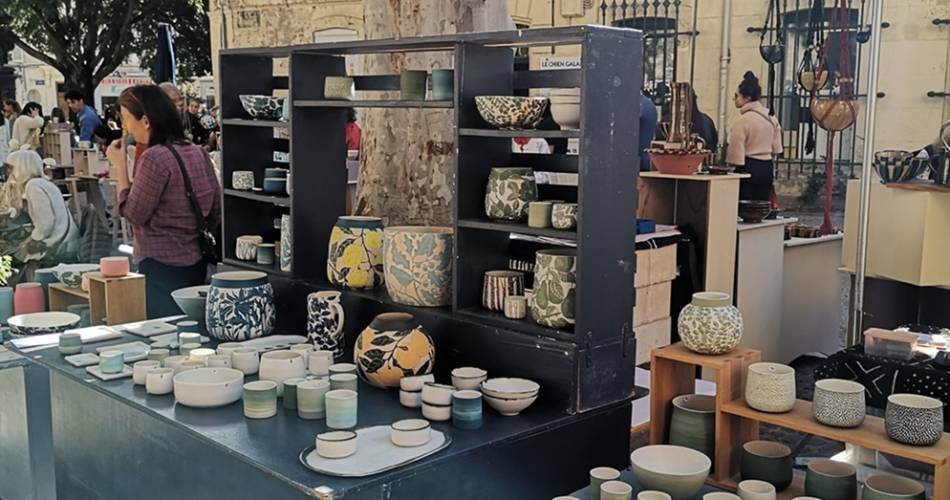 Töpfermarkt@©Association pour le marché des potiers d'Avignon