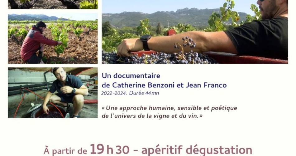 Loîc, de la vigne au vin - Projection en plein-air@Loîc, de la vigne au vin_Sablet
