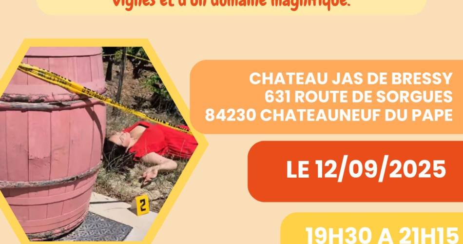 Intrigue Policière aux Vignobles Mousset Barrot@© Vignobles Mousset Barrot