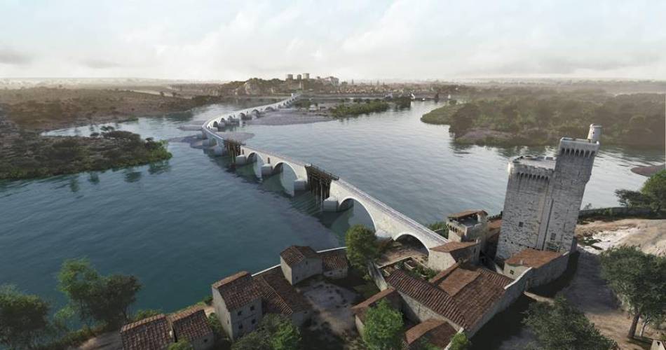 Visite libre de la tour Philippe-le-Bel@©MAP-CNRS- PyFilms-GrandAvignon
