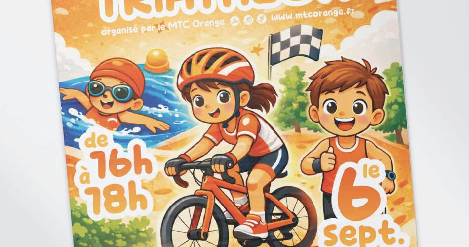 Triathlon pour enfants@© Ville d'Orange