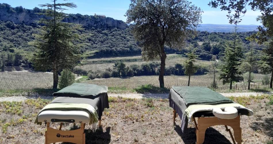 Massages dans les vignes - Domaine de Durban@Sylvie GRAC