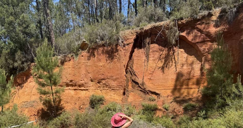 ROUSSILLON - Balade du Bois Saint Jean@©Bettina Matias - OTI Pays d'Apt Luberon
