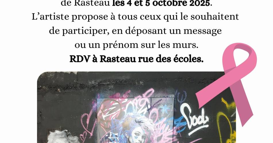 Street Art - Pink October@JAY 7