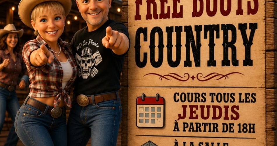 Cours de danse country@Free boots country