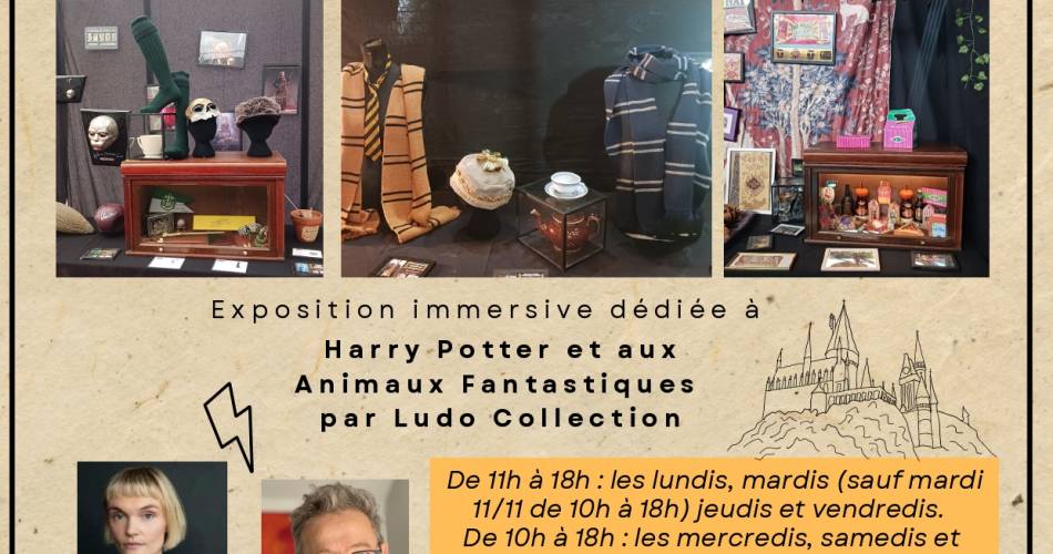 Harry Potter and the Fantastic Beasts immersive exhibition@Mairie de Valréas