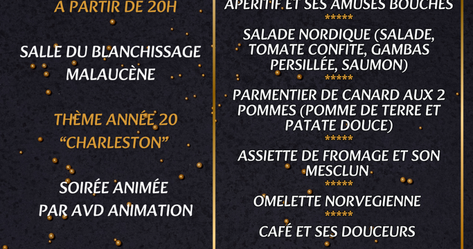 New Year's Eve party@Comité des fêtes Malaucène