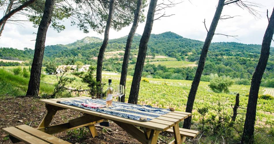 Picnic area at Clos de Caveau@Clos de Caveau