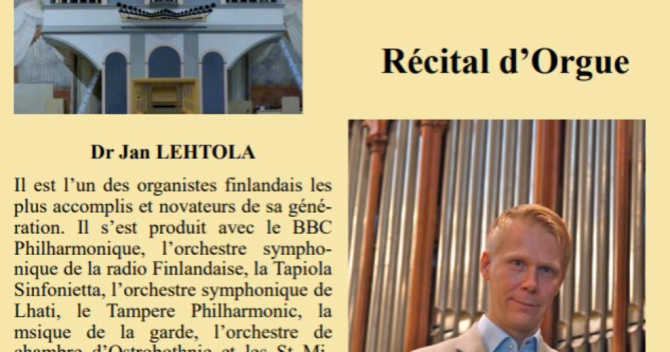Récital d'Orgue@© APROOR
