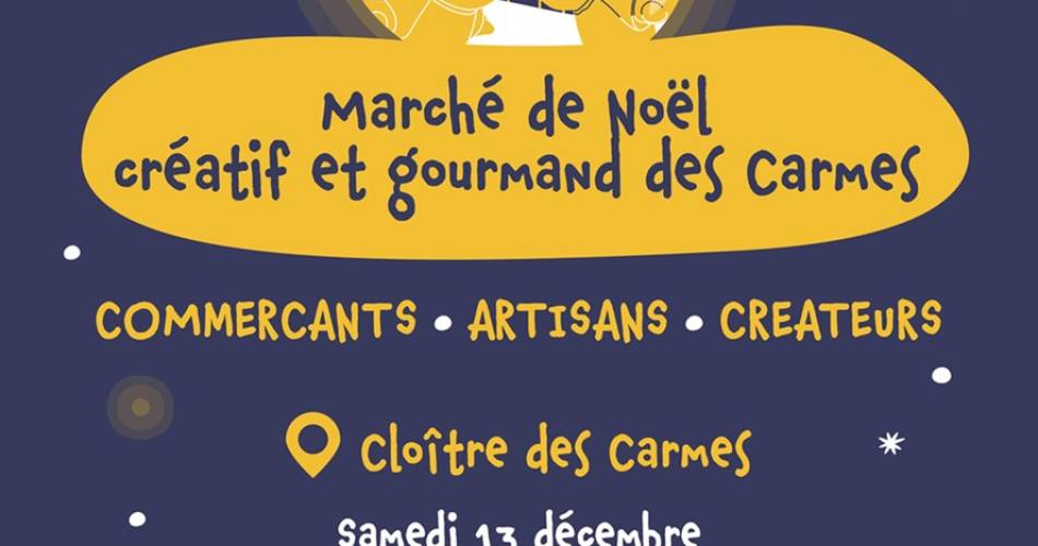 Creative and gourmet Christmas market at Les Carmes@©Ville d'Avignon