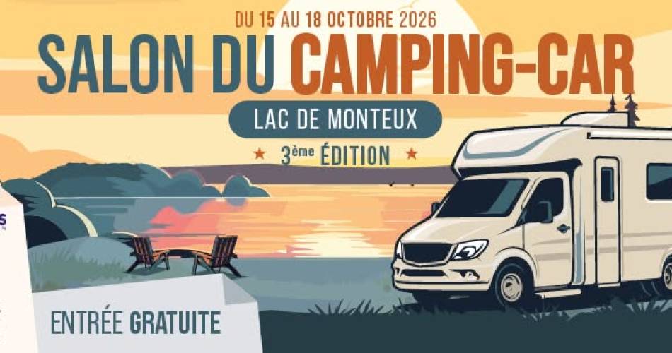 3ème Salon du camping-car au Lac de Monteux@Service communication