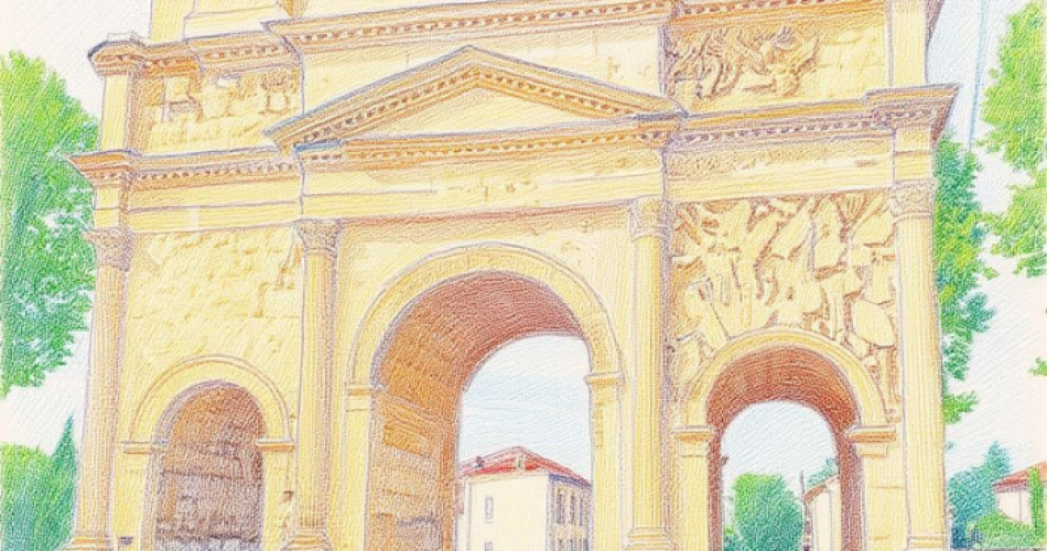 Visite guidée d'Orange : Arausio, la naissance d'une ville.@poptourisme