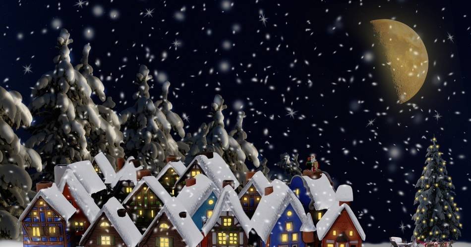 Mise en lumière du Village de Noël à Sorgues@Pixabay