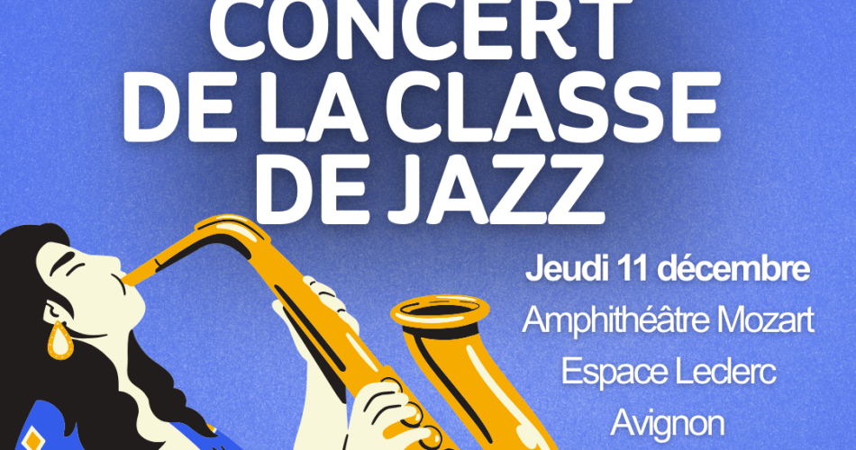 Konzert der Jazzklasse@©Conservatoire du Grand Avignon
