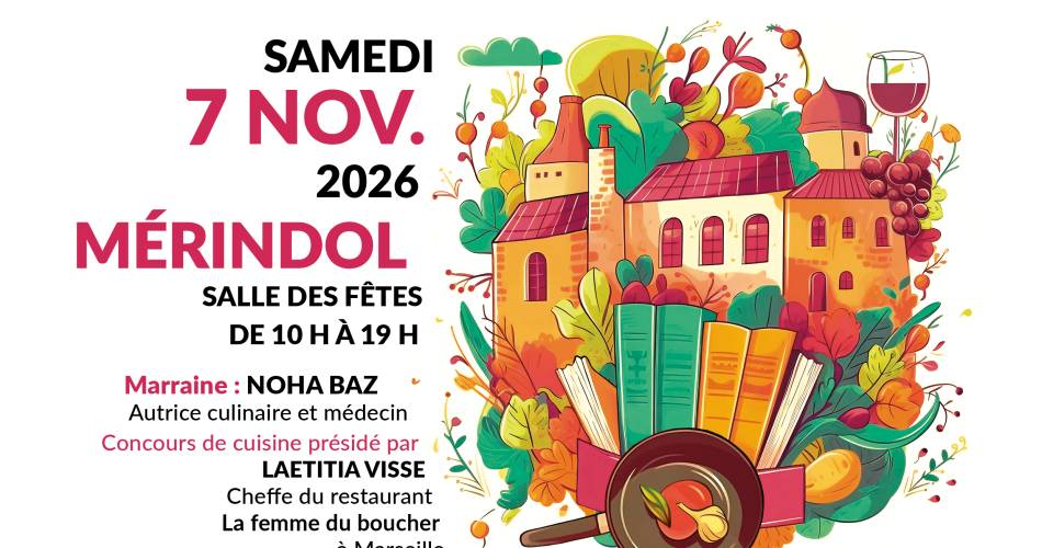 Salon Livres et Gastronomie - 4ème édition@Mérindol Culture