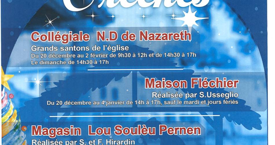 Le chemin des crèches@Ville de Pernes