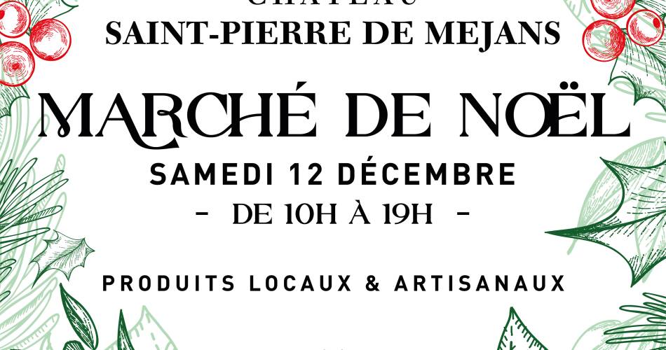 Marché de Noël au Château St Pierre de Mejans@Chateau st pierre de méjans