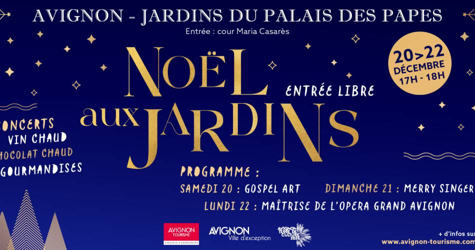 Christmas in the Gardens@@Avignon Tourisme