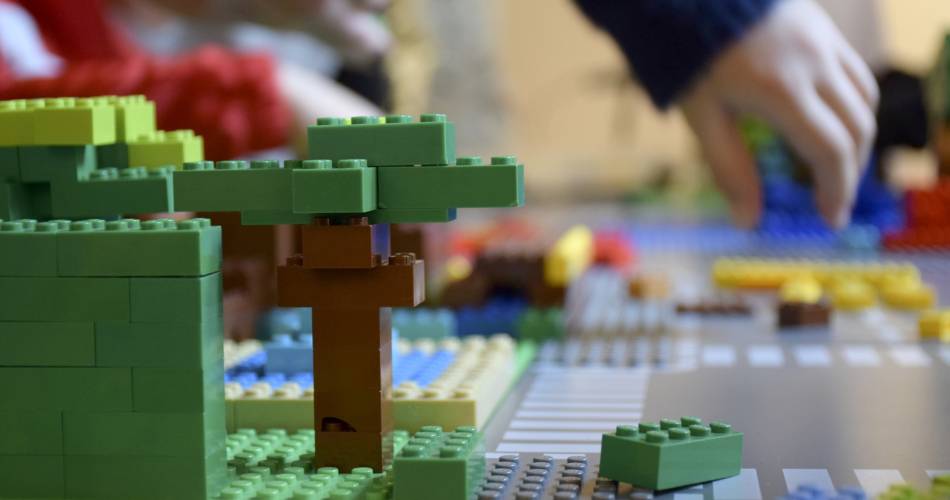 Mon village comtadin en Lego !@Service Patrimoine et Culture de la COVE
