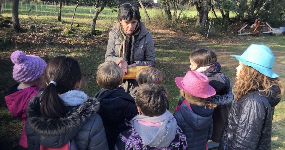 Visite à la ferme des Ruchers des Messeguières@E.Peroni