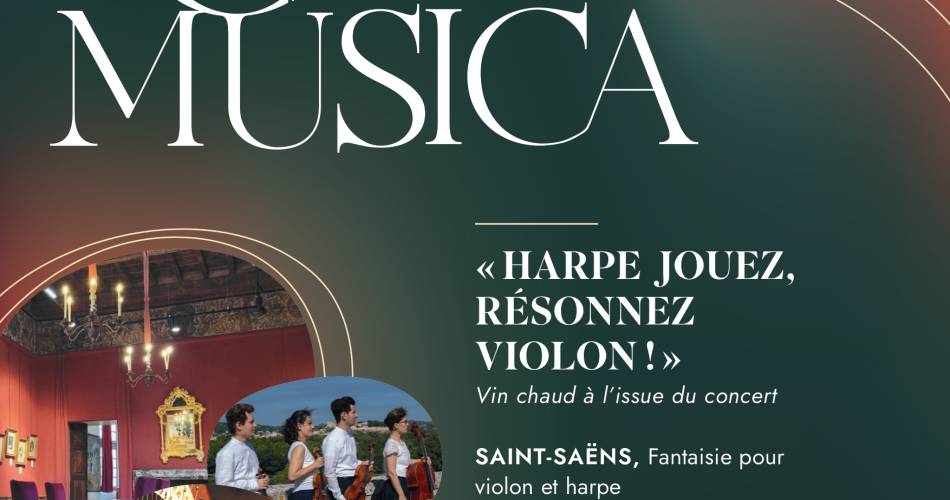 Festival Rosa Musica “Harpe jouez, résonnez violon !”@Rosa Musica