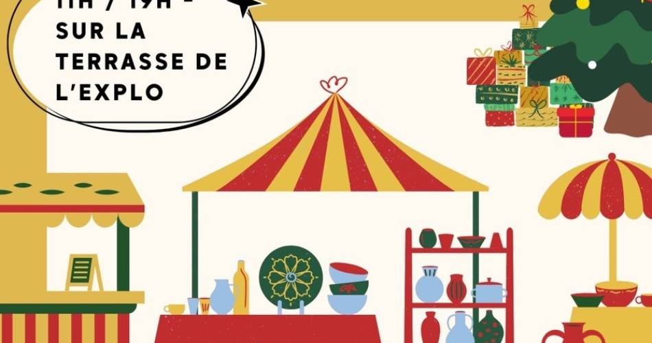 Les Teinturiers mini Christmas market@©L'Echo des Roues