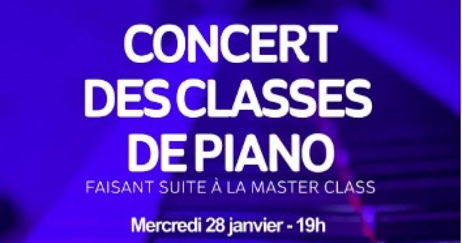 Piano class concert@©Conservatoire du Grand Avignon