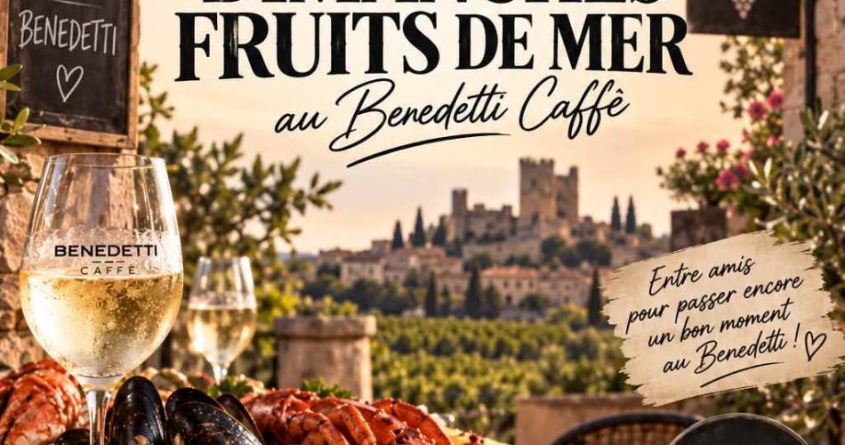Dimanche Fruits de Mer au Benedetti Caffè@@ Benedetti Caffé