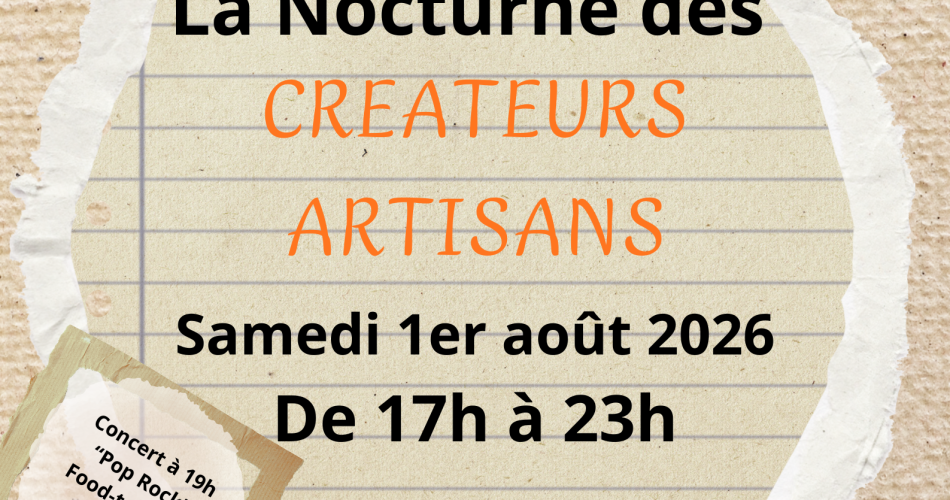 Nocturne Créateurs et Artisans@@parcdeloisirsdupland'eau