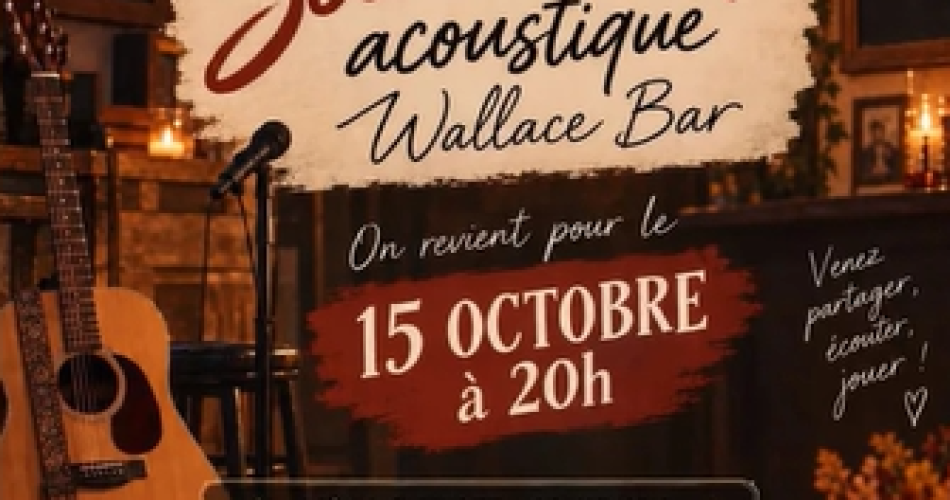 Soirée scène ouverte acoustique@© Wallace