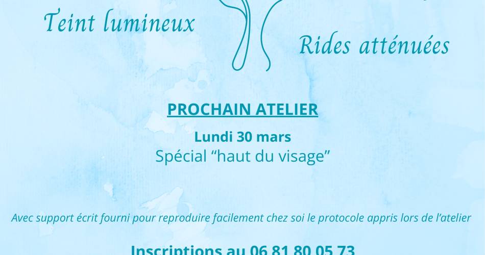 Atelier yoga du visage@Manoki