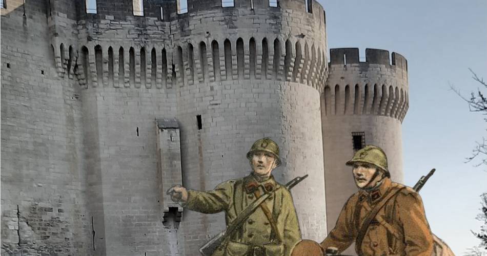 Visite commentée «Le Fort Saint-André dans la tourmente 1939-1945»@Illustration Maurice Toussaint / Visuel Centre des monuments nationaux