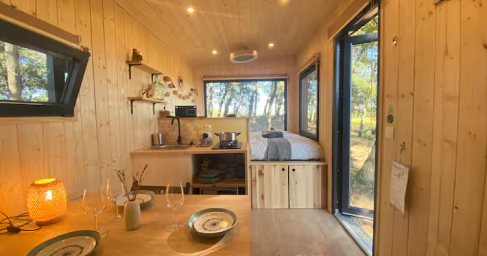 Tiny House à la Ferme du Verdoulet@© Airbnb
