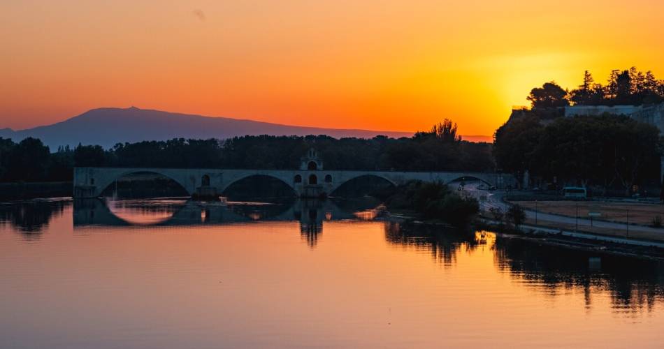 Visite matinale du Pont Saint-Bénezet@©Olivier Tresson / Avignon Tourisme