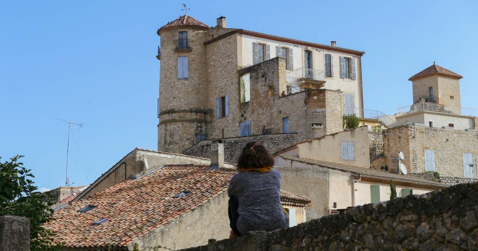 Visite guidée de la Bastide des Jourdans.@Visite guidée de la Bastide des Jourdans_La Bastide-des-Jourdans