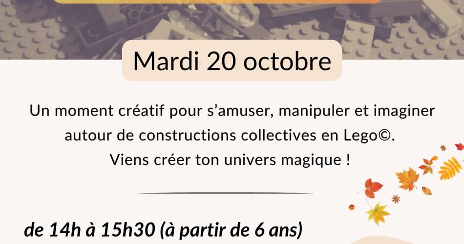 Atelier lego : l'univers d'Harry potter et la magie à Cadenet.@Atelier lego : l'univers d'Harry potter et la magie à Cadenet._Cadenet