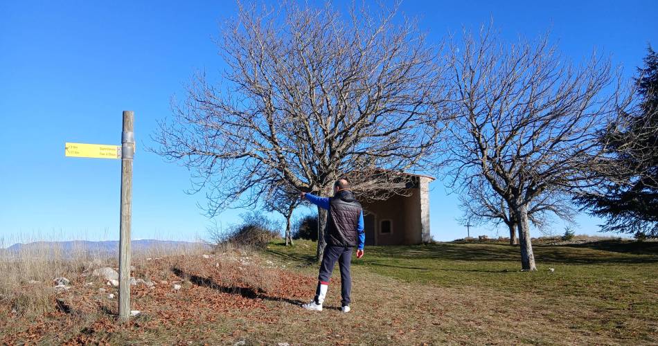 SAINT-CHRISTOL D'ALBION - Le plateau d’Albion et la chapelle Notre-Dame de Lamaron@©Elsa Aptel