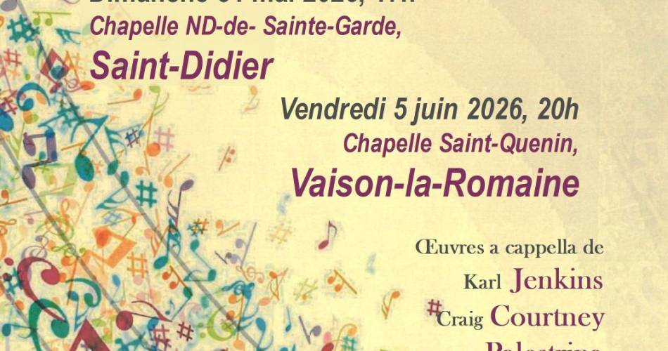 Voorjaarsconcert van het Ensemble Vocale Grimaud@Ensemble vocal Grimaud