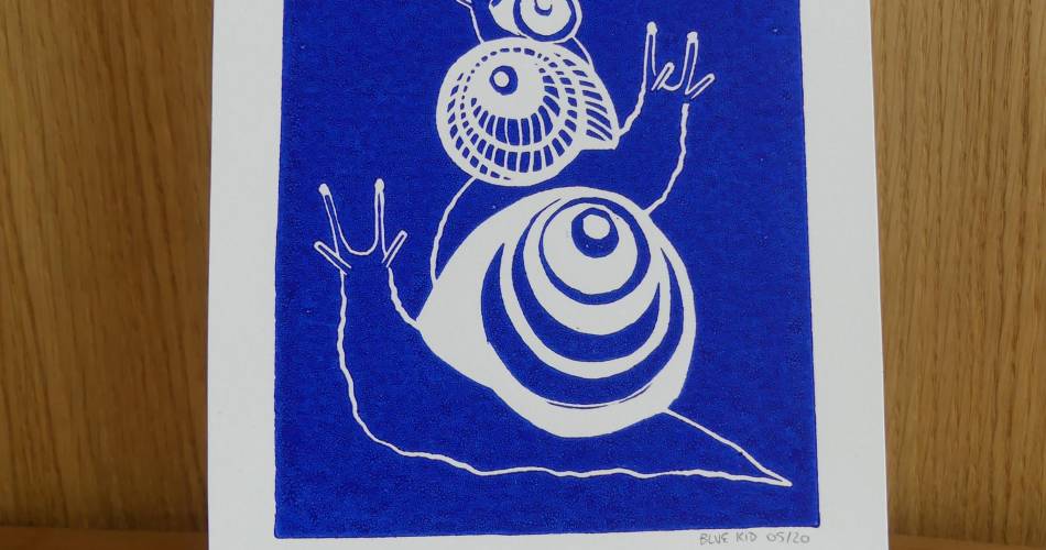 La Caserne , Blue Kid : Atelier de linogravure@Blue Kid