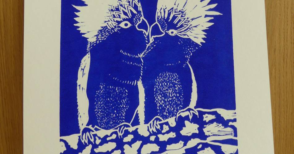La Caserne , Blue Kid : Atelier de linogravure@Blue Kid
