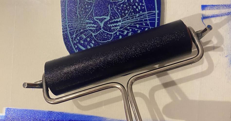 La Caserne , Blue Kid : Atelier de linogravure@Blue Kid