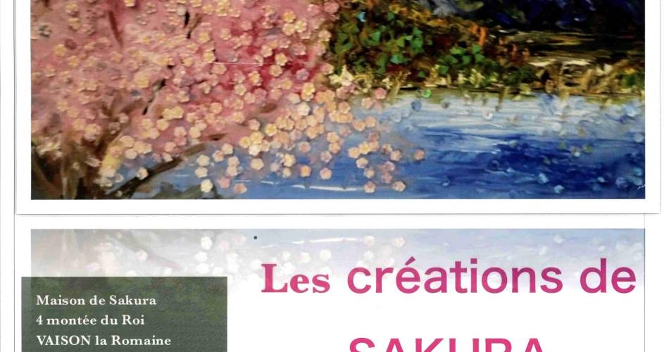 Sakura's Creations exhibition@Maison de Sakura