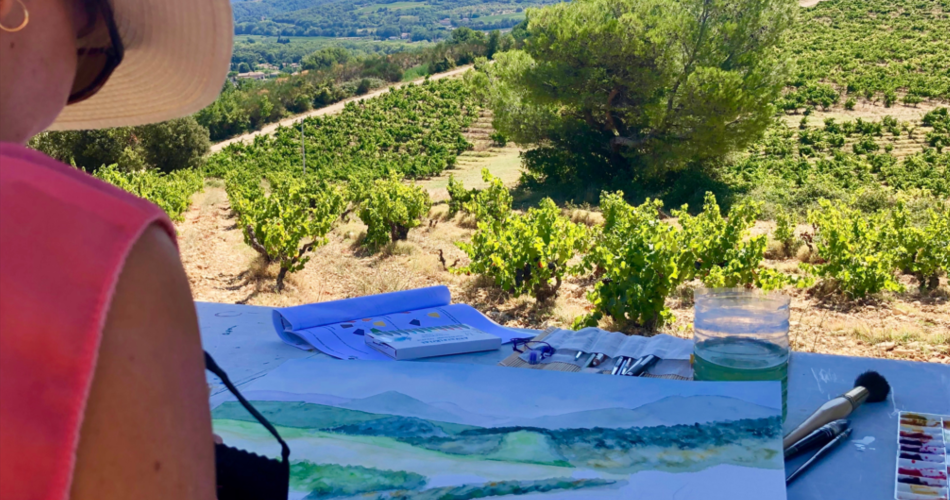 Watercolors in the Vaucluse - Paul Cézanne Academy@GAVRIEL