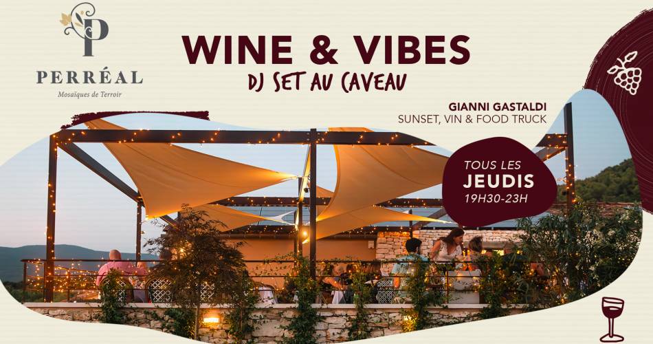 Wine & Vibes - DJ Set au Domaine Perréal@Domaine Perréal