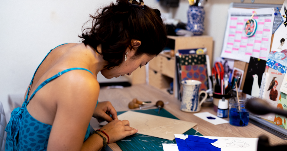 Visite guidée des ateliers d'artisanat d'art@alma studio