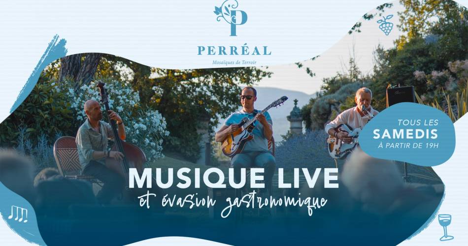 Musique Live au Jardin - THE RED FOLKS, Folk@Domaine Perréal