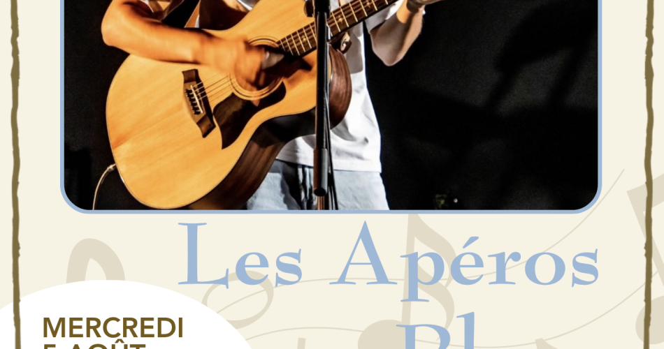 Muzikale avond met blauw aperitief@Chêne Bleu