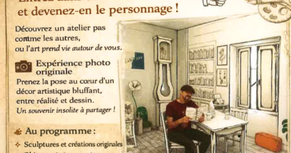 Expérience immersive à l'Atelier de Xzav@© Atelier de Xzav